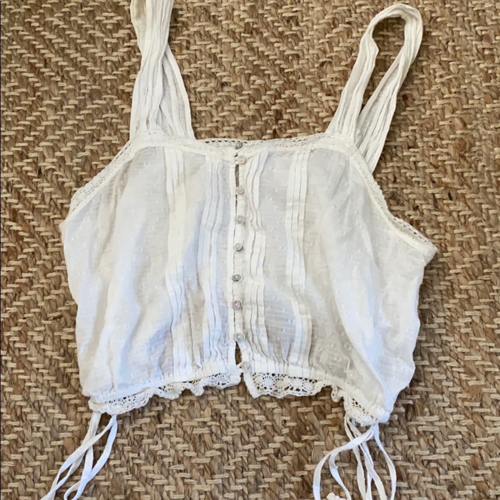 Free people button down top